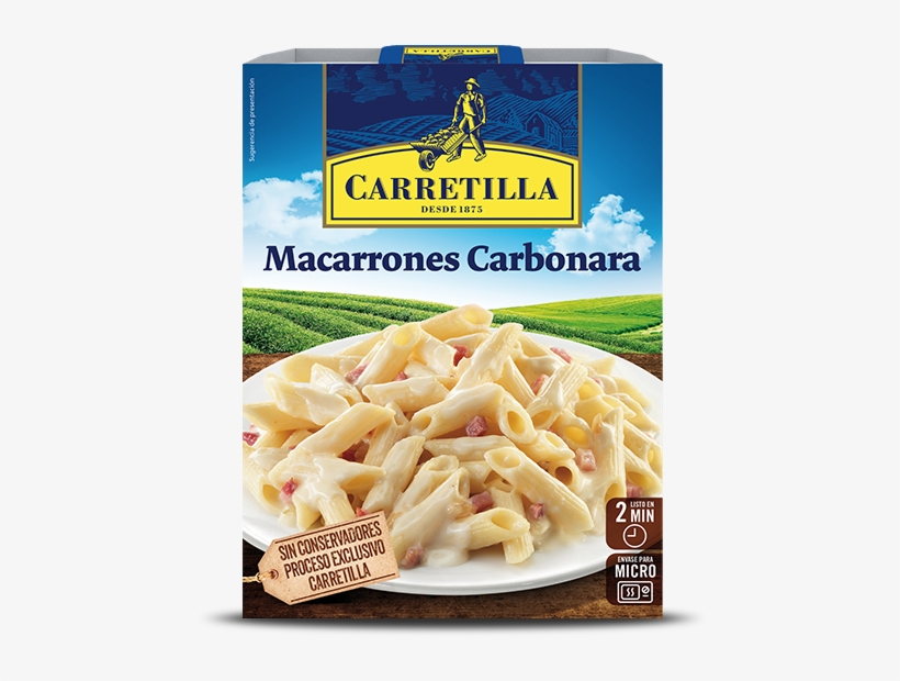 Macaroni Carbonara - Carretilla Menestra De Verduras, transparent png download