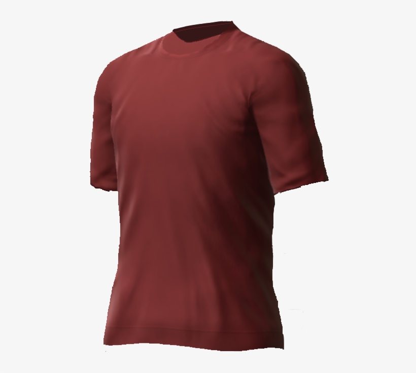 Maroon T-shirt Png - Active Shirt, transparent png download