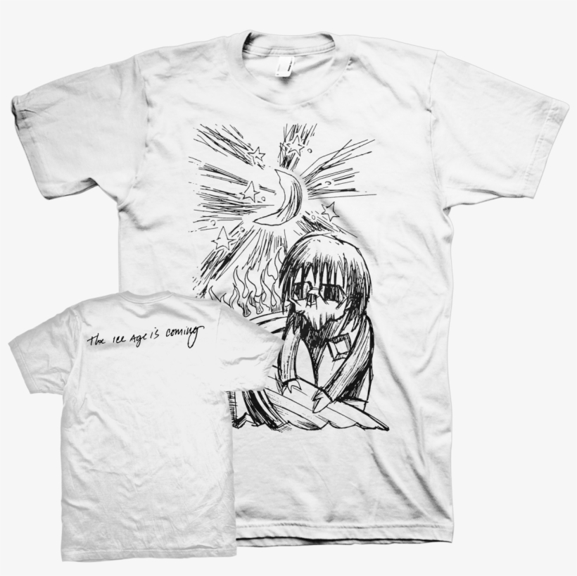 Give Up The Ghost "the Ice Age Is Coming" White - Planes Mistaken For Stars T Shirt, transparent png download