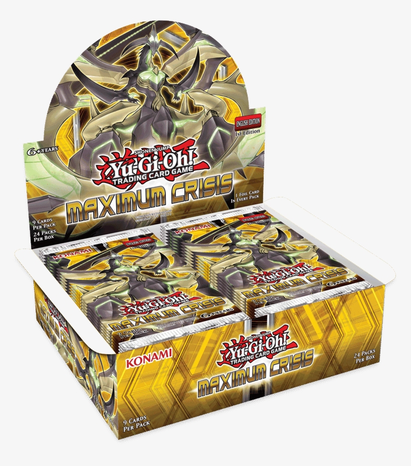 Yu Gi Oh - Yu-gi-oh! - Maximum Crisis Booster Display, transparent png download