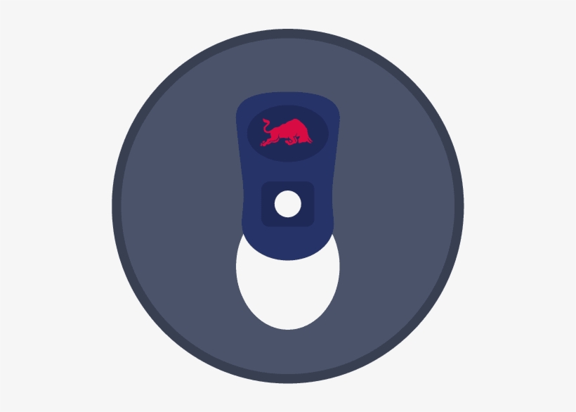 Red Bull Can - Red Bull Can Recycle, transparent png download