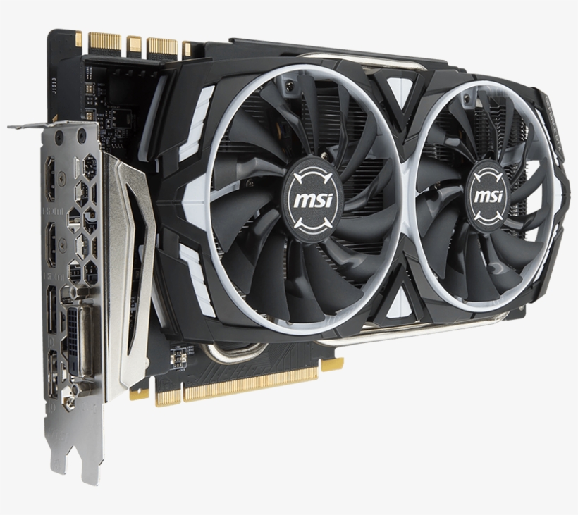 General Information - Msi Geforce Gtx 1080 Ti Armor Oc, transparent png download