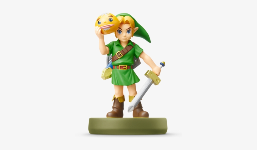 Majora's Mask Amiibo Figure - Majora's Mask Link Amiibo, transparent png download