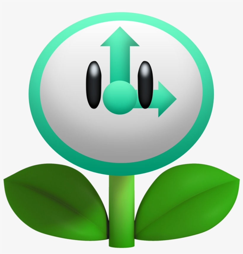 Stopwatch Flower - Mario Kart, transparent png download