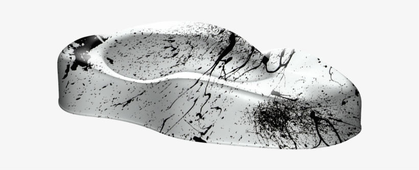 Black-splatter - Hydrographic Film - Water Transfer Printing - Hydro, transparent png download