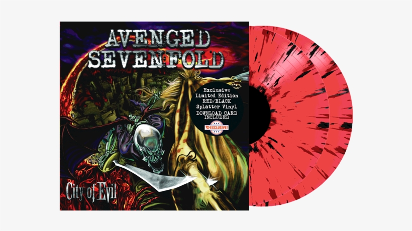 F - Y - E - Selling "city Of Evil" Exclusive Red With - Avenged Sevenfold/city Of Evil/clean Version, transparent png download