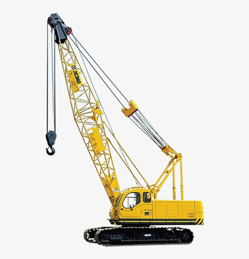 Crane Free Png Image - Crawler Crane 50 Ton, transparent png download