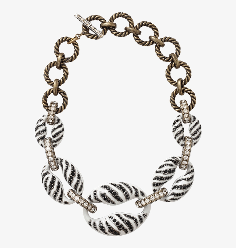 Loading Zoom - Lanvin: Mina Tiger Chain Necklace, transparent png download