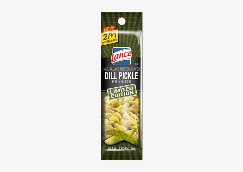 Lance Dill Pickle Peanuts, transparent png download