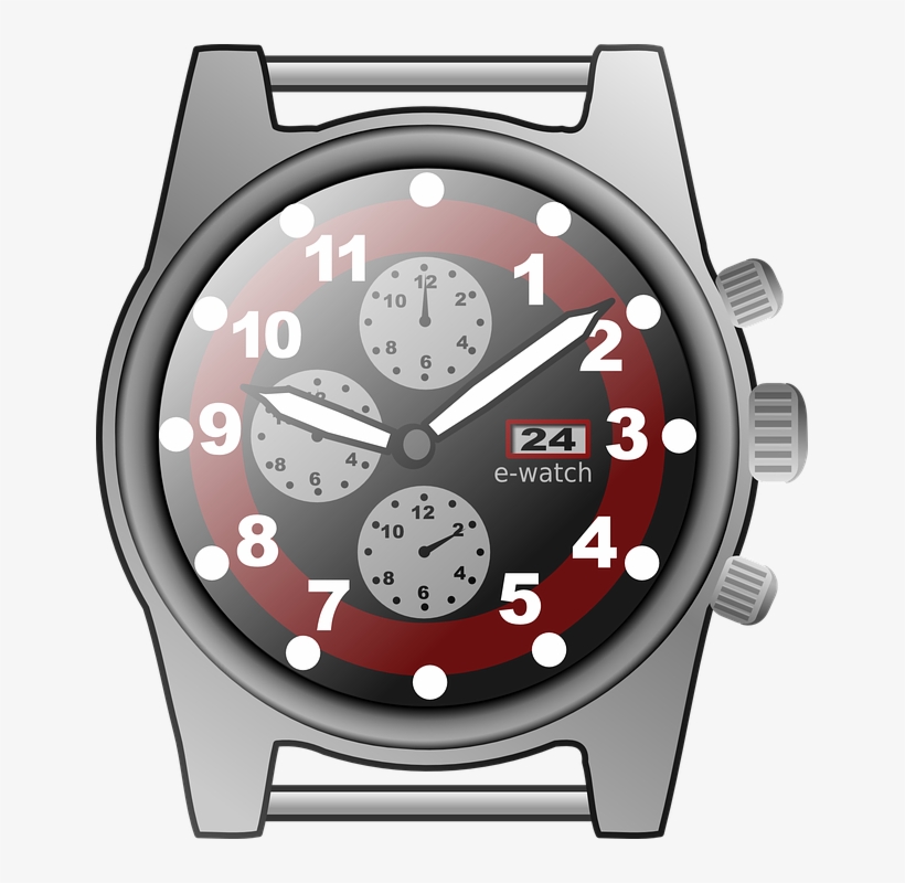 Watch, Chronograph, Chronometer, Clock, Time, Stopwatch - Watches In Png Format, transparent png download