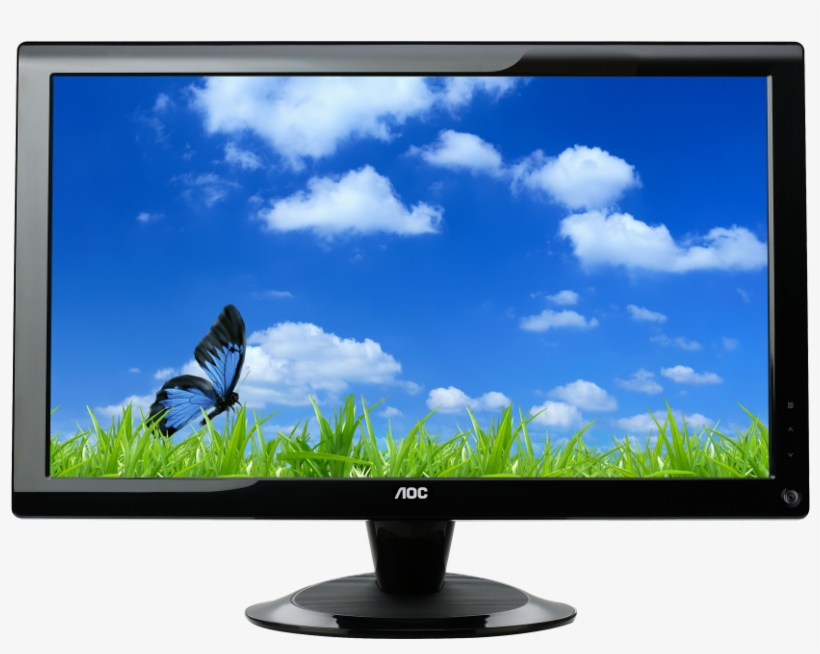 Monitor Png Photos - Aoc 2036sa, transparent png download