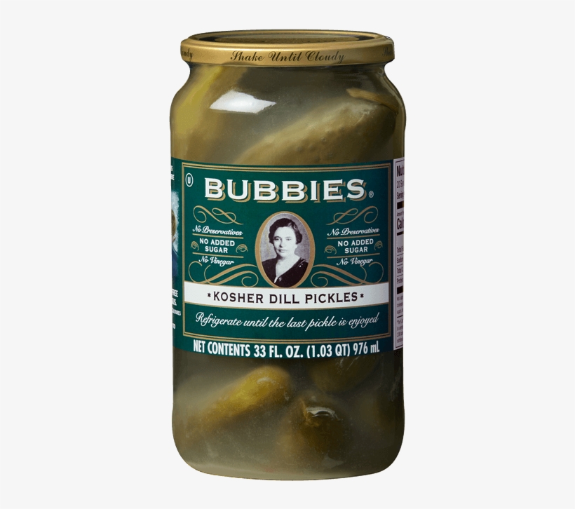 Spicy Sauerkraut - Bubbies Pickles, transparent png download