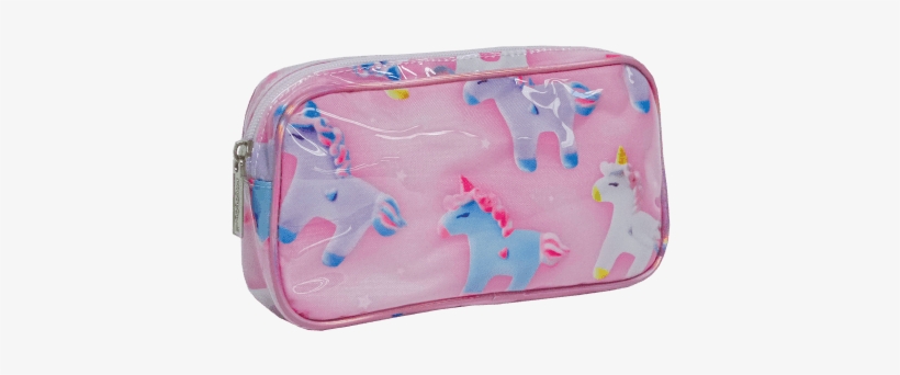 Picture Of Unicorns And Stars Small Cosmetic Bag - Iscream Unicorns And Stars Small Cosmetic Case, transparent png download