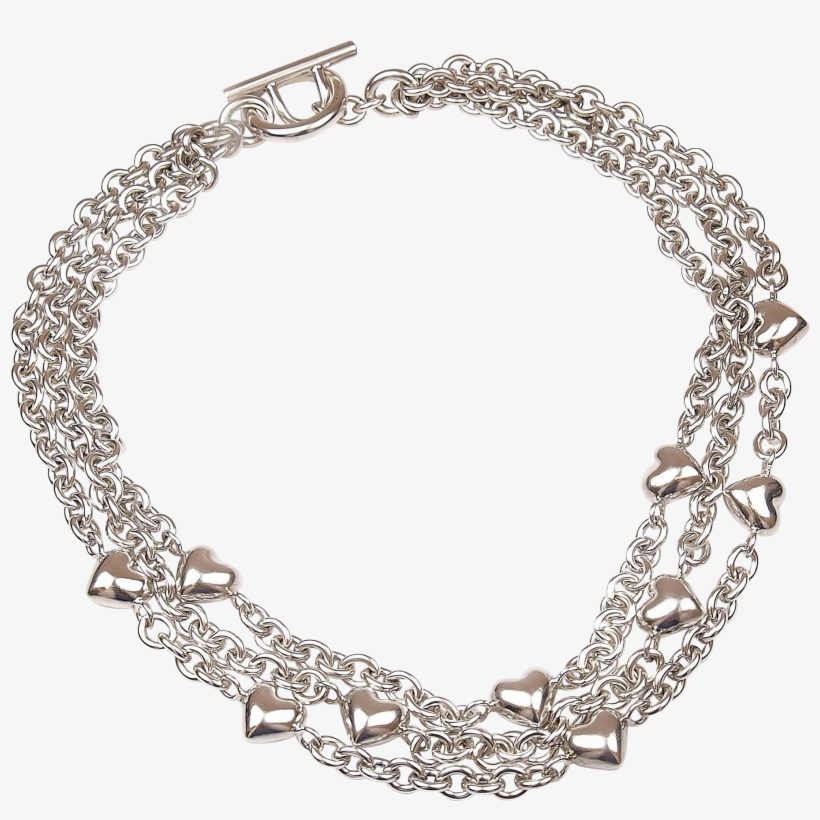 Tiffany Heart Necklace - Tiffany And Co Heart Toggle Necklace, transparent png download