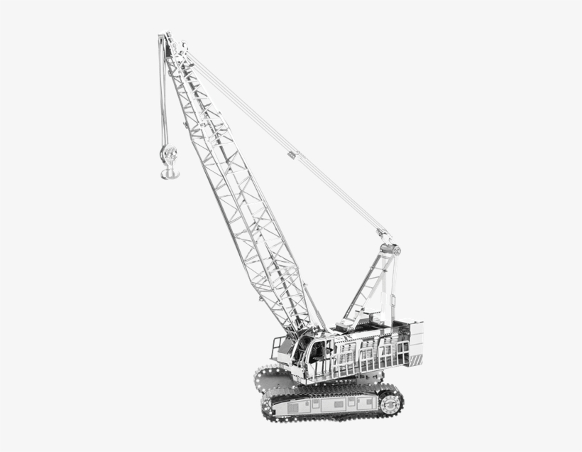 Metal Earth Vehicles Crawler Crane - Metal Earth Crane, transparent png download