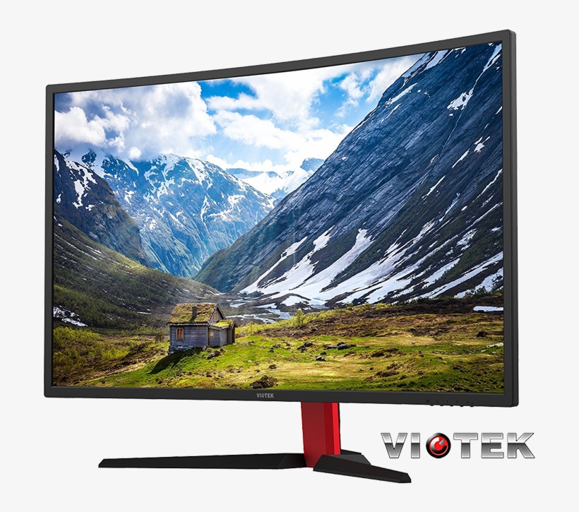 Don't Miss - Viotek Gn32c 32-inch Led Curved Computer Gaming Monitor, transparent png download