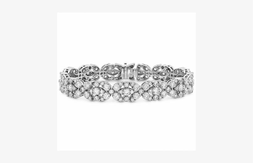 Aerial Double Row Diamond Bracelet - Diamond, transparent png download