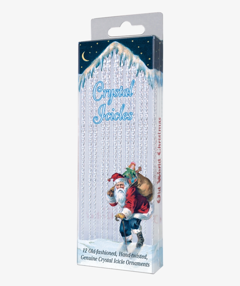 Old Fashioned Crystal Icicles - Birthday Candle, transparent png download