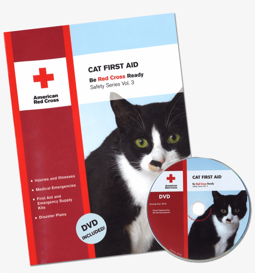 American Red Cross - Cat First Aid [book], transparent png download
