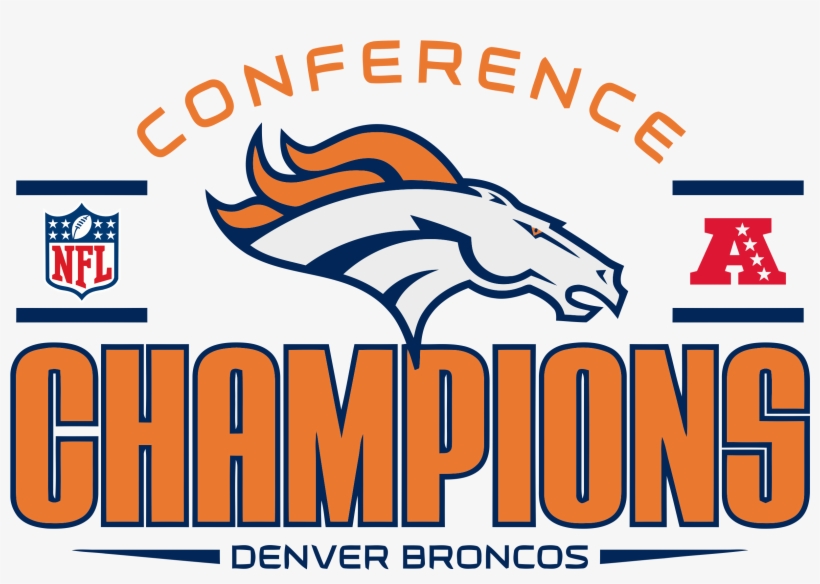 3000px Denver Broncos Afc Champions Logo - Denver Broncos Afc Champions, transparent png download