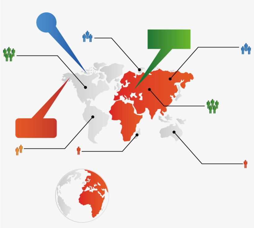 United States World Map Business Good Manufacturing - World Map, transparent png download
