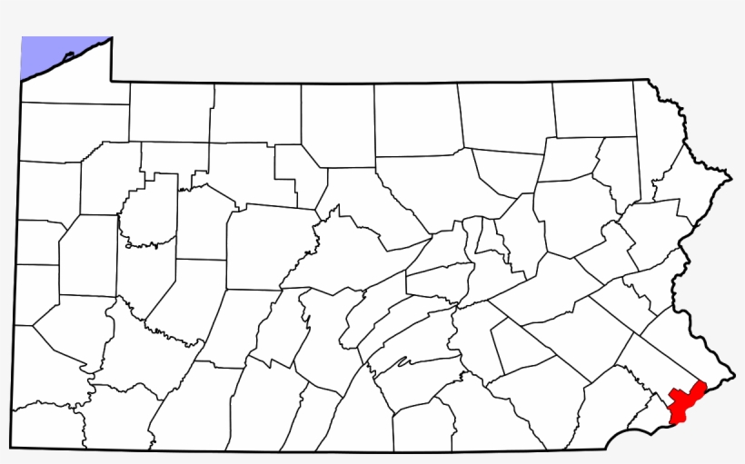 Philadelphia Location - York Pa On A Map, transparent png download