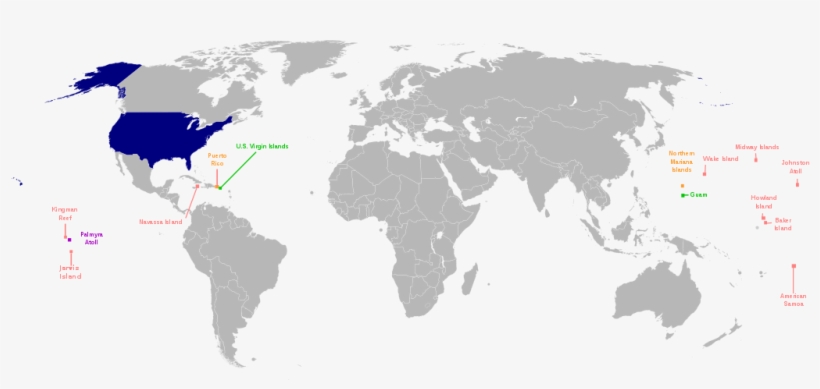 Venezuela And Usa Map, transparent png download