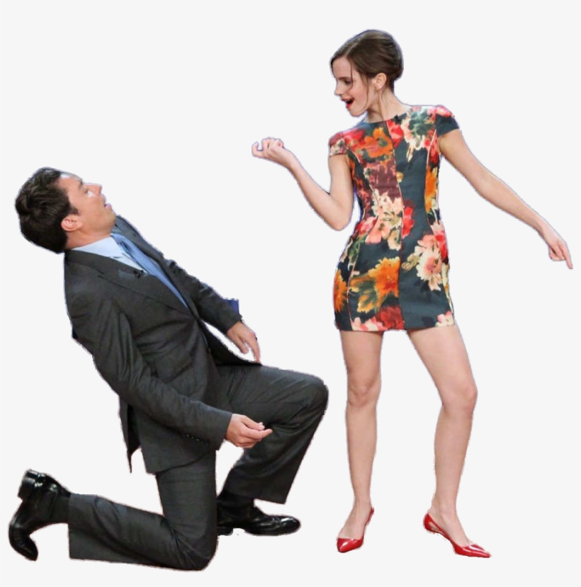 Jimmy Fallon, Entourage, Emma Watson - Emma Watson Png, transparent png download