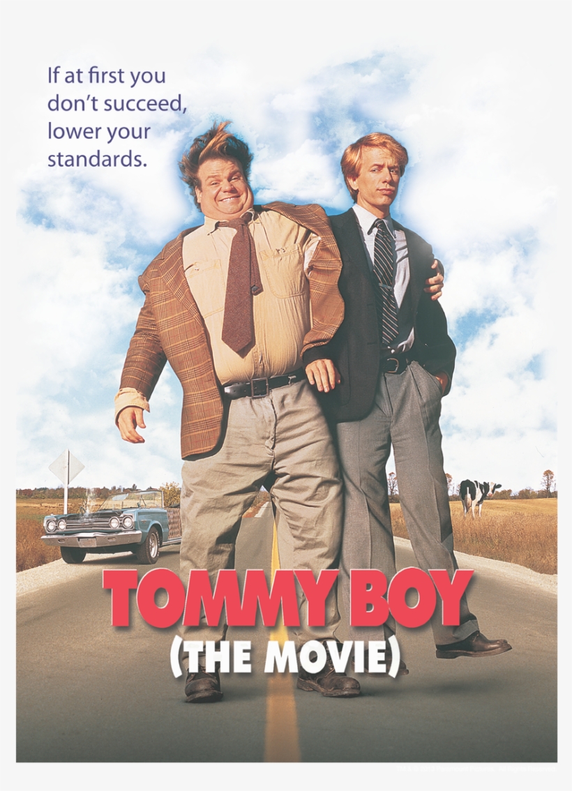 Tommy Boy Movie Poster Men's Regular Fit T-shirt, transparent png download