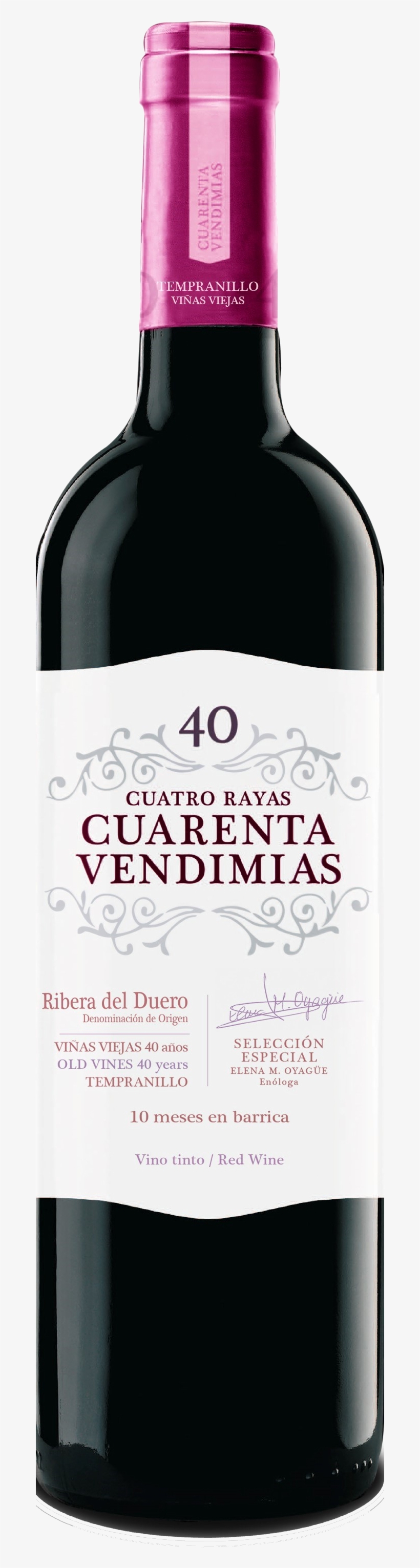 Cuarenta Vendimias Tempranillo, transparent png download