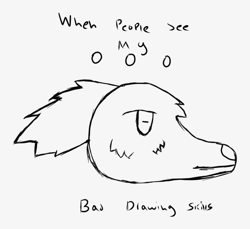 When Peeps See My Sucky Drawing Skills By Camyanime, transparent png download