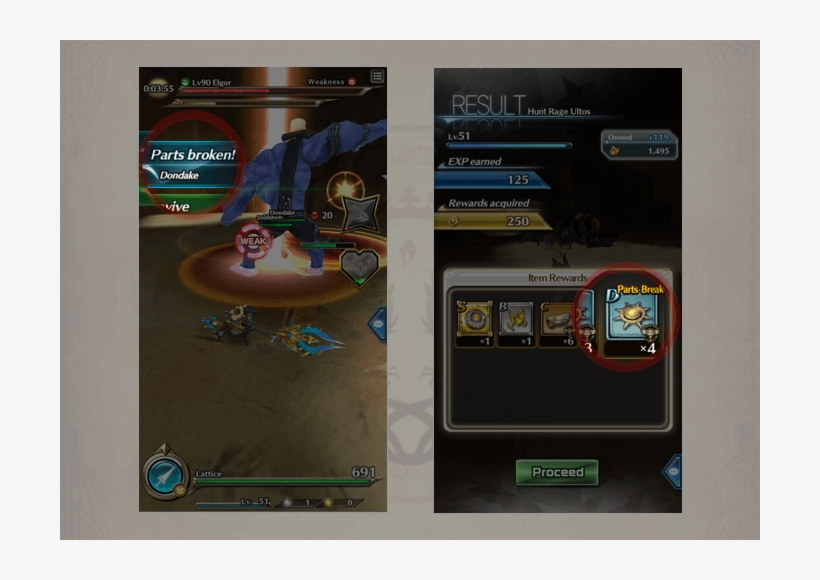 Break Parts For More Material Rewards, transparent png download