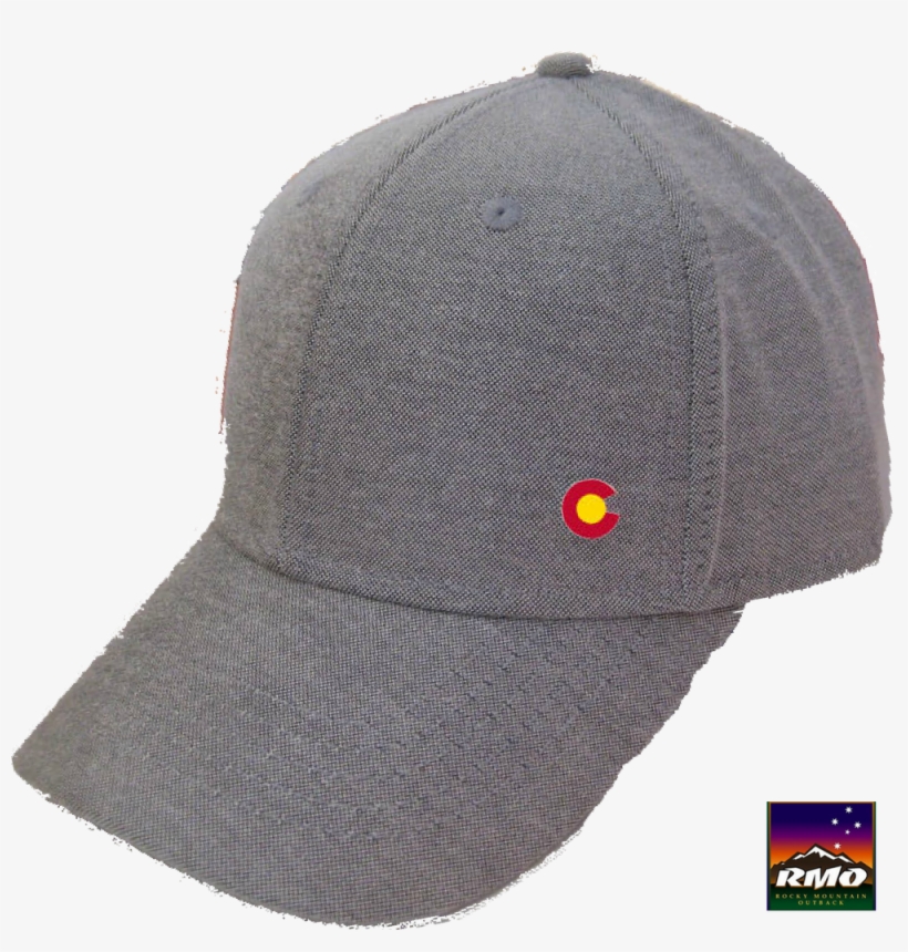 Grey Baseball Cap With Colorado Flag C, transparent png download