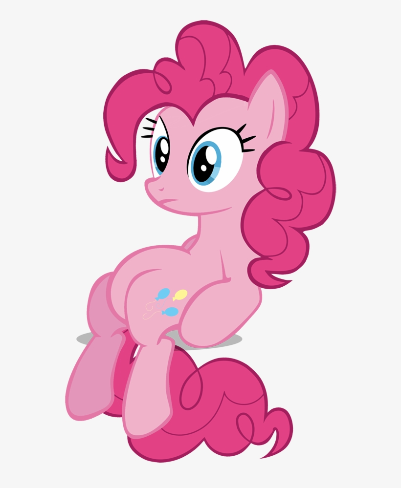 Fudge Pudge, Pinkie Pie, Safe, Simple Background, Sitting,, transparent png download