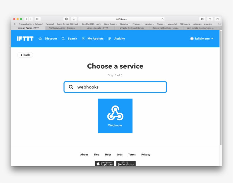 If This Is The First Time You Are Using Ifttt Webhooks, transparent png download