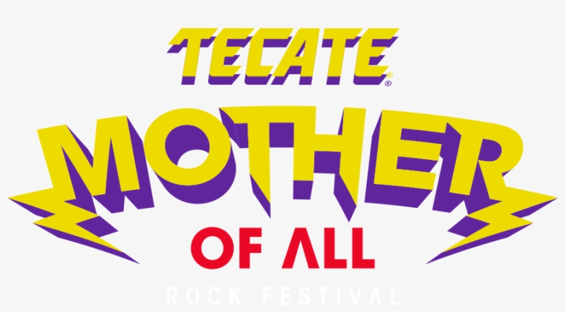 Tecate Mother Of All Rock Festival Logo Monterrey, transparent png download