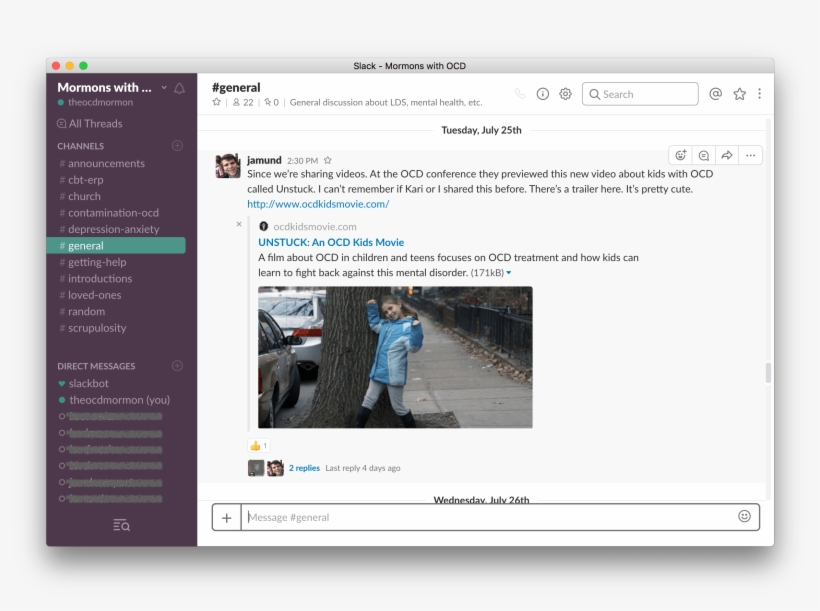 Lds Ocd Online Slack Community, transparent png download