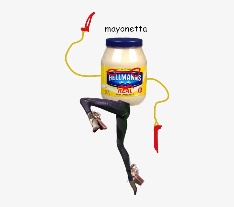 Mayonetta Ng Out Th Hellmanns Real Mayonnaise, transparent png download
