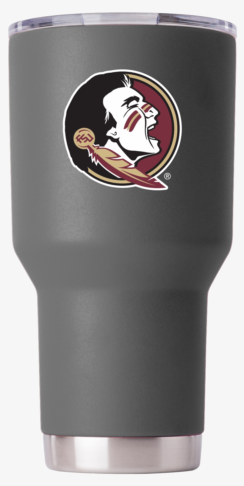 Florida State 30 Oz Gray Tumbler, transparent png download