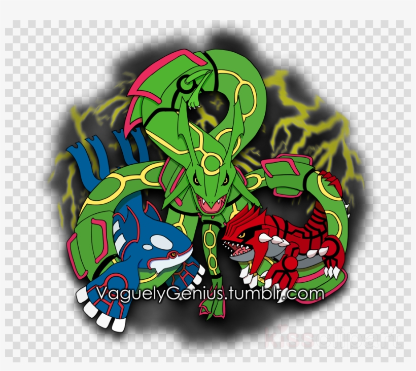 Rayquaza Clipart Groudon Pokémon Emerald Rayquaza, transparent png download