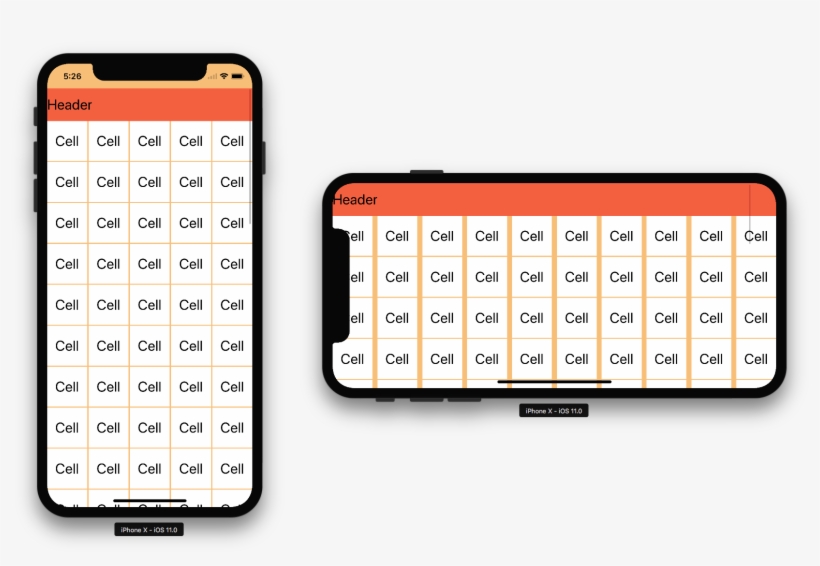 The Collection View Is Attached To The View's Edges, transparent png download