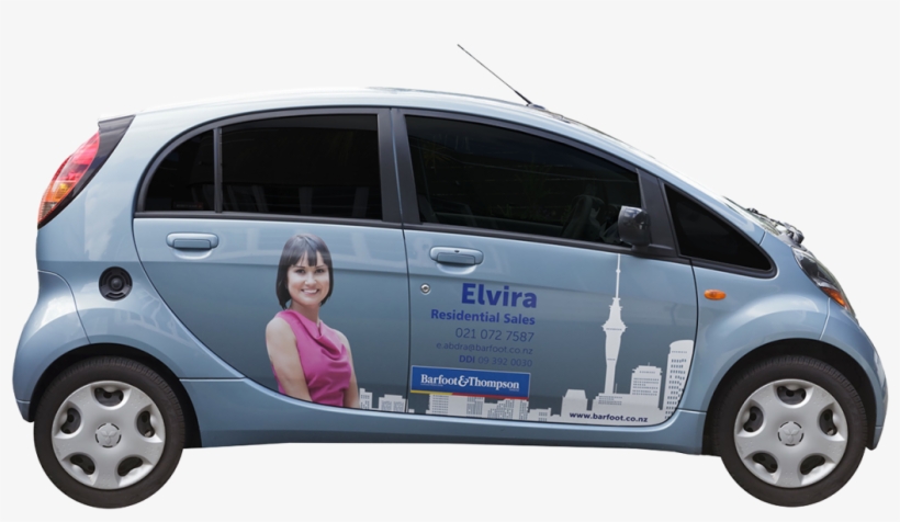 Elvira's Car Without Window Reflections 2 Small, transparent png download