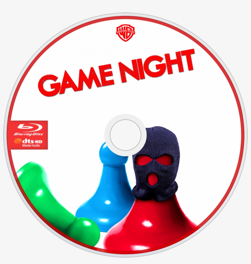 Game Night Bluray Disc Image, transparent png download