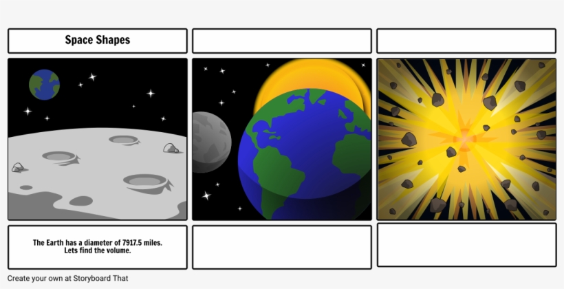 Space Shapes The Earth Has A Diameter Of, transparent png download