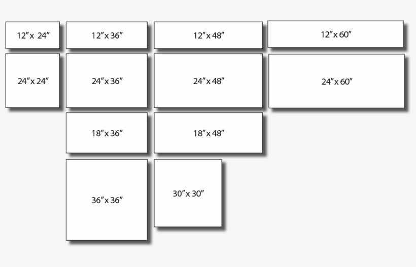 Concrete Products Shapes Dimensions, transparent png download
