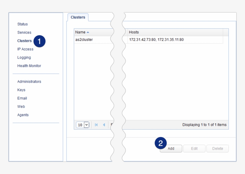 Add Sftp Cluster In Mft Gateway-1, transparent png download