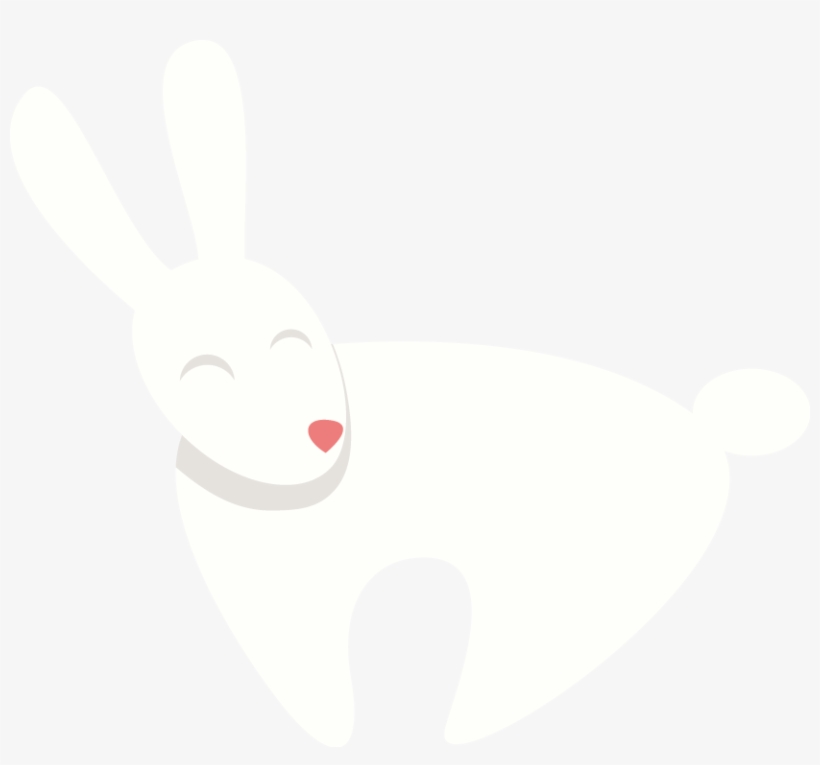 Free Online Rabbit Cartoons Animals Cute Vector For, transparent png download