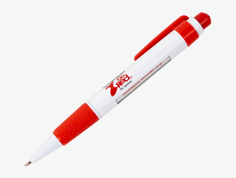 Go Red For Women® Rotating Message Pen, transparent png download