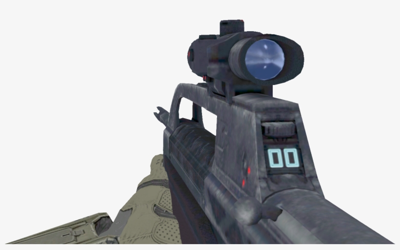 Svg Royalty Free I Hope The Halo Battle Rifle Viewmodel, transparent png download