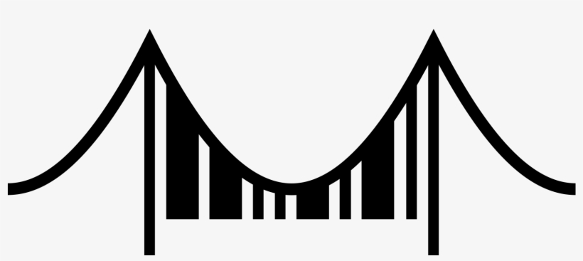 Wikidata Morese Code Logo Suspension Bridge, transparent png download